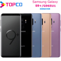 Samsung Galaxy S9+ S9 Plus G965U1 s9 plus Unlocked 4G Android Mobile Phone Octa Core Snapdragon 845 6.2" 12MP 6GB&amp;64GB NFC
