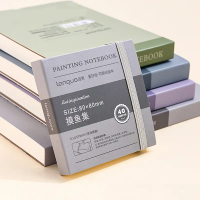 Sổ Tay Vẽ, Giấy 250gsm, Có Thể Xé, Sổ Tay, 40 Tờ, Bìa Cứng Dày Chuyên Nghiệp, Thích Hợp Cho Phác Thả