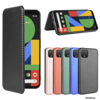 Pixel 6 Pro 4 4A XL 5A 6A Case Carbon Fiber Luxury Card Slot Holder Cover for Google Pixel 6 3 3A XL 5 Pixel4 XL Magnetic Cases