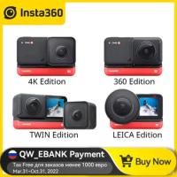 Insta360 ONE R Twin Edition new sports Action Camera 5.7K 360 4K wide angle waterproof video camera