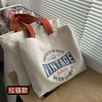 包包女2021新款學生韓版單肩帆布包大容量原宿日系ulzzang購物袋
