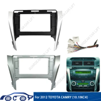 For Toyota Camry 2012-2014(10.1Inch) Car Radio Fascias Android GPS MP5 Stereo Player 2 Din Head Unit Panel Dash Frame Installat