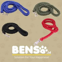 Kalung Rantai & Tali Tarik Kuat untuk Anjing Besar – Kokoh, Aman, dan Tahan Lama Bahan Nylon Warna H