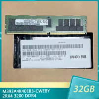 For Samsung 32GB M393A4K40EB3-CWEBY 32G 2RX4 3200 DDR4 3200AA ECC RDIMM Server Memory