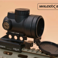 MRO Red Dot Sight Holographic Sight Airsoft MRO with Low Mount + High Mount No.4 + Killflash Anti-Reflection Device