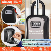 Giảm giá sốc Hộp Đựng Đồ Ổ Khoá Mã Số Mật Khẩu dự phòng trong nhà ngoài trời giữ chìa khoá tiền đồng