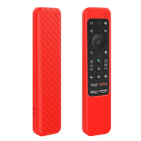 TX800U Silicone Remote Cover for Sony 4K Ultra HD TV X80K X90K X95K Series 2022 Model RMF-TX800U RMF-TX800U Voice Control Red