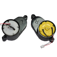 Motor berus sisi PANDA X500 X850, Ecovacs Deebot CR120, CR121, CEN546, CEN540, CR540, Dibea 500, gea