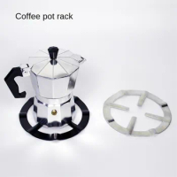 Stainless Steel Gas Cooker Rack, Mocha Pot, Coffee Pot, Kitchen Gas Stove, Cafe Stand, Simmer Ring, Stovetop, Reduce Moka Pot