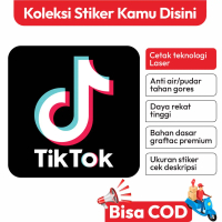 Stiker Estetik Tiktok Logo Keren - Kertas Stiker Stationery - Paper