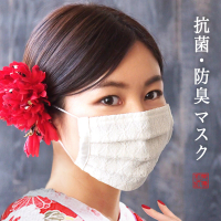 【Estcouture】美濃和紙蕾絲造型口罩(日本製)