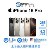 領券現折300【創宇通訊│福利品】Apple iPhone 16 Pro 256GB 6.3吋 (5G)