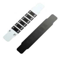 10-40Pcs Reusable Head Fever Temperature Stickers LCD Thermometer Strip ABS Color-change Forehead Temperature Measuring Sticker