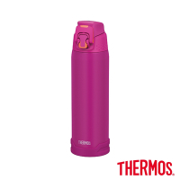 THERMOS膳魔師不鏽鋼彈蓋直飲真空保溫瓶720ml(FJH-720-MTPL)(紫色)