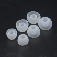 12 Pairs Eartips for In-ear Headphones Silicone Ear Buds Ear Tips Replacement Ear Gels Earphone Headphone Accessories