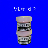 (PAKET ISI 2) salep gatal racikan tabib cina spesialis kulit paling ampuh, Ekhsimbasah, kering, Gata