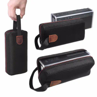Neoprene Dustproof Carrying Case Bags Speaker Cover with Leather Accent for Creative iRoar Go Speaker Cases Woofer