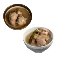 【巧食家】個人雞湯12包組(剝皮辣椒雞湯.麻油雞湯 400g/包)