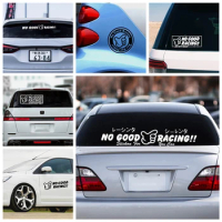 Car-styling No Good Racing Sentenct Car Sticker Vinly Edcal For Car Truck Motorcycle Car Styling Car Decals Accessories