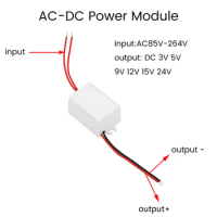 AC-DC Power Supply Module AC110V 220V 230V To DC 3.3V 5V 12V 24V Mini Buck Converter 3W Led Isolated Voltage Stabilized