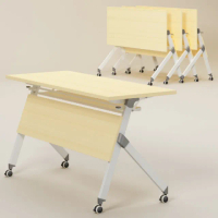【AS 雅司設計】AS雅司-FT-007移動式折疊會議桌(培訓桌/書桌/會議桌)