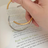 A.piece  กำไล [18K gold plated] basic bangle