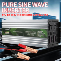 Inverter 12V 24V 48V To AC 220V 5000W 6000W 8000W Pure Sine Wave Solar Remote Control Switching Power Supply Inverter