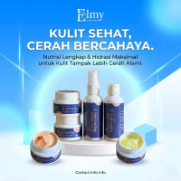 1 Paket Skincare Elmy Glowskin  #4Item #BPOM