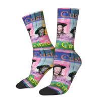 George Armstrong Custer Portrait Sock Printed Man Polyester