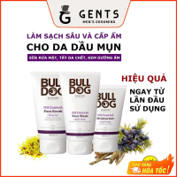 Bộ chăm sóc da dầu mụn toàn diện cho nam Bulldog Skincare Oil Control gồm sữa rửa mặt, tẩy tế bào ch