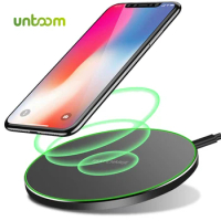 Untoom Wireless Charger for iPhone 10W Fast Wireless Charging Pad for Samsung Huawei Xiaomi