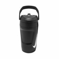 【NIKE 耐吉】水壺 Fuel Jug 64OZ 黑 超大容量 健身 訓練 運動 開口 霸水壺 胖胖瓶 1893ml(N000001301-2OS)