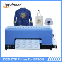 A3 DTF Printer Transfer PET Film White Ink Roll To Roll DTF Printer Machine for Epson L805 Multifunction DTF Printer