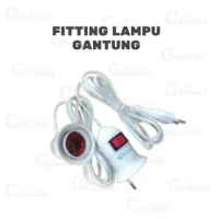 fitting gantung E27, fitting lampu gantung, fitting bohlam gantung, dudukan lampu gantung, fitting l