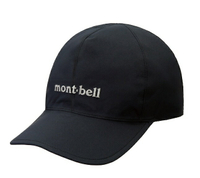 ├登山樂┤日本 mont-bell Meadow Cap gore-tex 防水棒球帽 黑  1128691BK