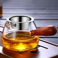 玻璃公道杯公杯茶漏一體套裝加厚耐熱大號茶海分茶器茶海玻璃公杯
