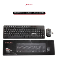 Combo Keyboard dan Mouse Wireless Compact / Combo Keyboard dan Mouse Wireless Multimedia Keys