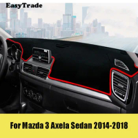 For Mazda 3 Axela 2014 2015 2016 2017 Car Dashboard Cover Mat Sun Shade Pad Instrument Panel Non-slip Light-proof Carpets Goods