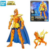 In Stock Original Bandai Sea Horse Saint Cloth Myth Ex Sea Horse Byan Bian Gold Anime Action Figures Collection Model Toys Gift