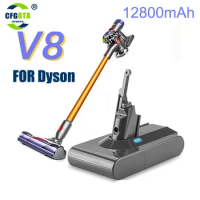 For dyson V8 battery 12800mAh 21.6V Battery For Dyson V8 Absolute Animal Li-ion Vacuum Cleaner Rechargeable BATTERY L30