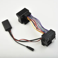 Car BT-compatible 5.0 Music Audio Adapter MIC Fits For -BMW E80 E81 E82 E90 MA2266 Bluetooth 5.0 Music Audio Adapter