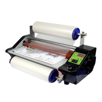 Automatic Laminator With AB Film Crystal Stickers Transfer Function Hot And Cold Laminator Machine