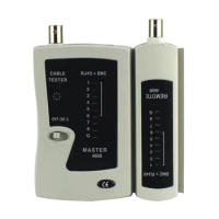 BNC Coaxial RJ45 Cable Lan Tester Network Tester Cat5 Cat 6 Cat7 UTP Networking Tool Network Repair Kit Remote Test