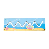 【Xrystal】    Montessori Busy Board DIY Puzzle Toy Ability Training Switch Function Busy Board Access