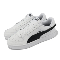 【PUMA】休閒鞋 Caven 2.0 VTG 男鞋 女鞋 白 黑 復古 皮革 低筒 小白鞋(392332-07)