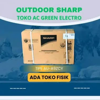 outdoor ac sharp 1 pk AH-9ZCY China R32 barang baru original pabrik