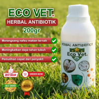 Ecovet  Herbal Antibiotik - 200 gram - LEBIH EFEKTIF - Ecovet  Original 200gram - B3G1 Ecovet