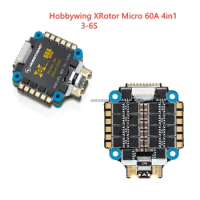 2021 NEW Hobbywing XRotor Micro 60A 4in1 BLHeli32 3-6S ESC for FPV RC Racing Drone Quadcopter DIY Multicopter 30.5*30.5