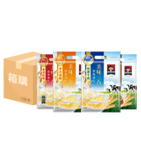 【QUAKER 桂格】美味三合一麥片x15袋/箱出(特濃牛奶/麥香原味/麥香減糖/經典可可)