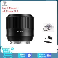 TTArtisan AF 35mm F1.8 Portrait Camera Lens Autofocus For Fuji X Mount APS-C Standard Prime Lens For X-A1 X-T3 X-T4 XS10 XS20